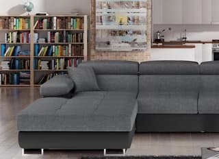 Hollingwood Long Corner Sofa Bed with Storage S21/S11 – close-up detail