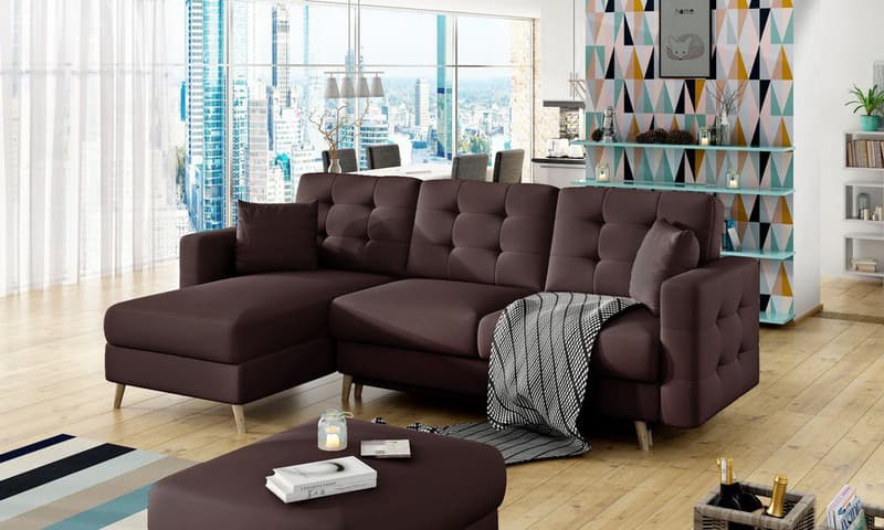 Merrow Corner Sleeper With Storage S66