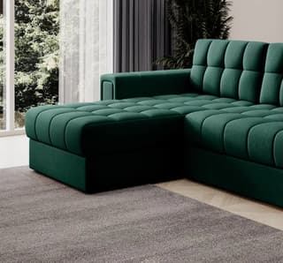 Ravenna Corner Sofa Bed with Storage LK35 – close-up detail