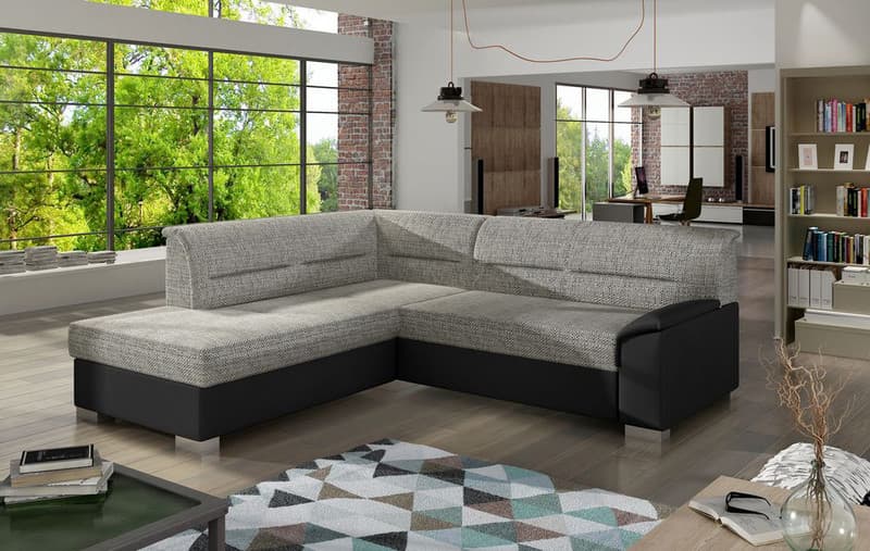 Mistral Corner Sofa Bed with Storage B01/S11