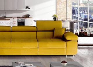 Hollingwood Long Corner Sofa Bed with Storage O68 – close-up detail