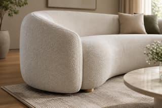 Lynford Designer Sofa in As shown – close-up detail