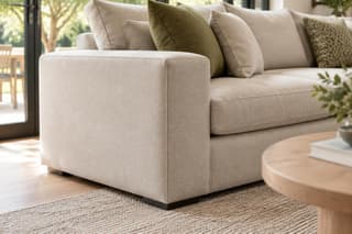 Wenlock Designer Sofa in As shown – close-up detail