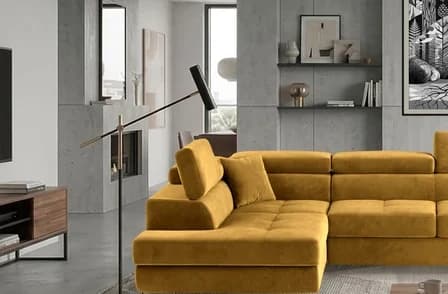 Orrino Long Corner Sofa Bed with Storage O68 – photo 3