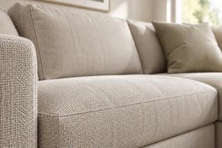 Melbury Four Seater Sofa in As shown – close-up detail