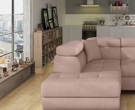Orrino Mini Corner Sofa Bed with Storage SR61 – photo 3