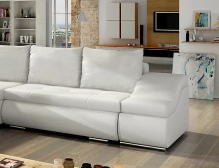 Jessamine Corner Sofa Bed with Storage Eco Leather S17 – photo 5