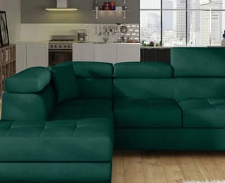 Orrino Mini Corner Sofa Bed with Storage M37 – close-up detail