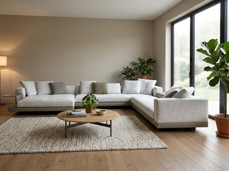 Farnham Bouclé Corner Sofa – photo 2