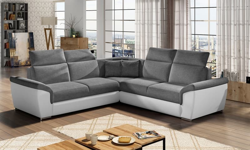 Quillon Corner Sofa Bed with Storage S05/S17