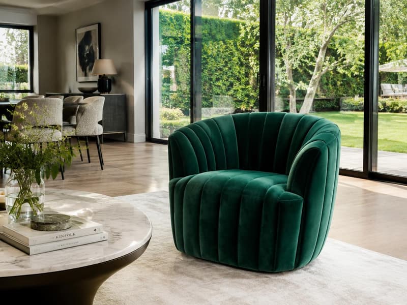 Stalbridge Pleated Chair