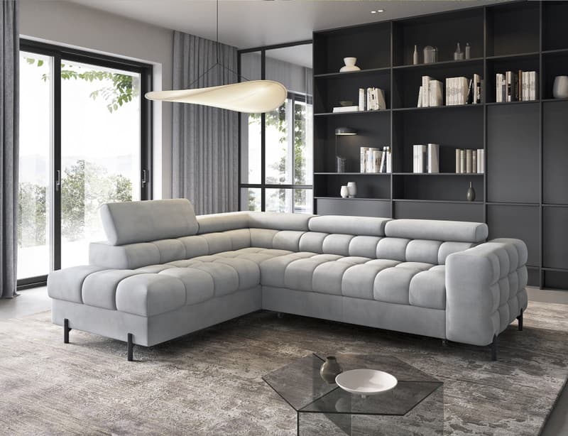 Nightingale Corner Sofa Bed with Storage P05