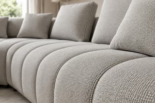 Charnwood Curved Corner Sofa in As shown – close-up detail