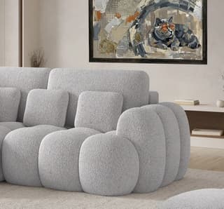 Dunhollow Corner Sofa Bed with Storage KN03 – close-up detail