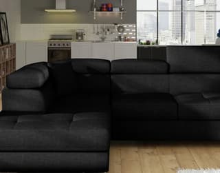 Orrino Mini Corner Sofa Bed with Storage S14 – close-up detail