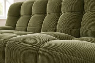 Fenwick Corduroy Sofa in As shown – close-up detail