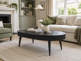 Selborne Oak Drum Coffee Table