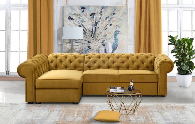 Ulverton Corner Sofa Bed with Storage K01