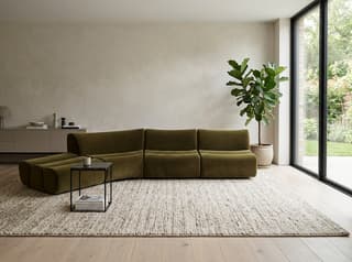 Darnley Chaise Corner Sofa in As shown – shown in a room setting