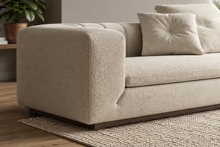 Islington Statement Corner Sofa in As shown – close-up detail