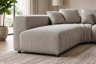 Charnwood Curved Corner Sofa in As shown – close-up detail