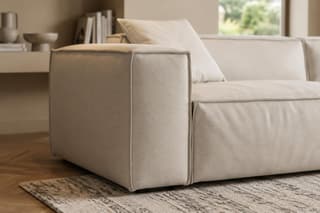 Fellbrook Curved Sofa in As shown – close-up detail