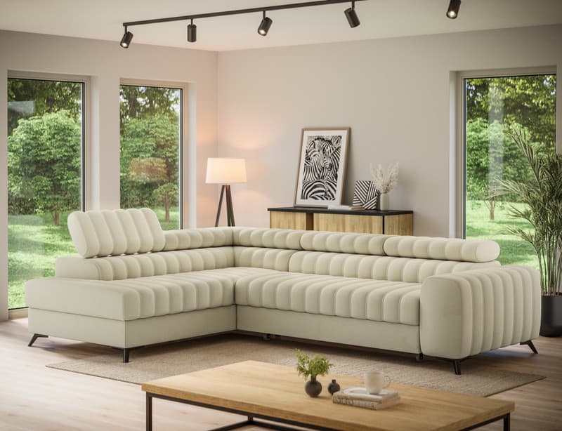 Ashcombe Corner Sofa Bed with Storage M04