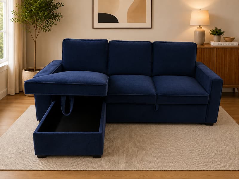 Verity Corner Sofa Bed With Storage M77 – photo 3