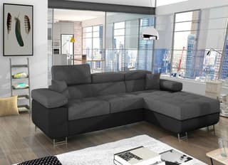 Hollingwood Mini Corner Sofa Bed with Storage S21/S11 – right-hand corner layout