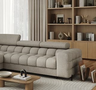 Emberly Corner Sofa Bed with Storage RY20 – close-up detail