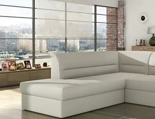 Zanetta Convertible Couch with Storage S33 Eco Leather – close-up detail