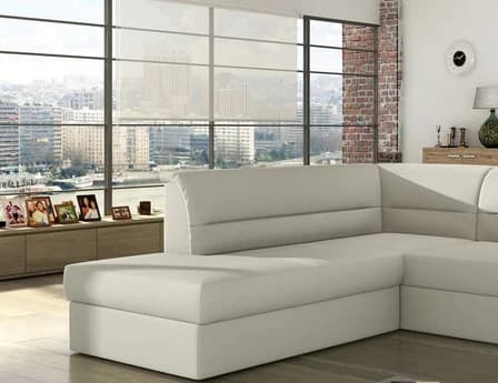 Zanetta Convertible Couch with Storage S33 Eco Leather – photo 3