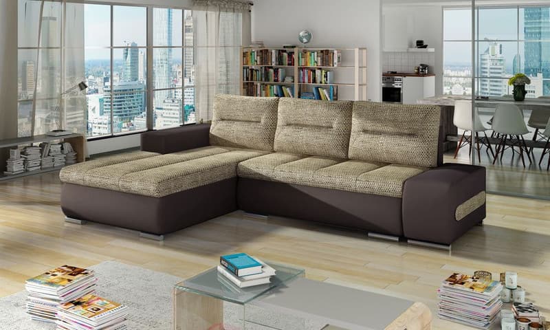Foxglove Corner Sofa Bed with Storage B03/S66