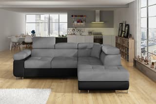 Orrino Mini Corner Sofa Bed with Storage M84/S11 – right-hand corner layout