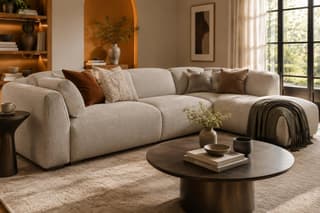 Lyndhurst Curved Corner Sofa in As shown – alternative view