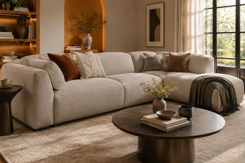 Lyndhurst Curved Corner Sofa – photo 3