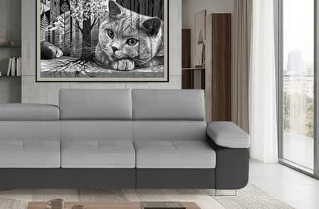 Orrino Long Corner Sofa Bed with Storage M84/M97 – photo 5