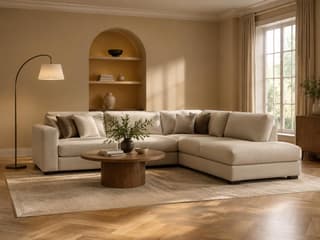 Heythorpe Modular Corner Sofa in As shown – shown in a room setting