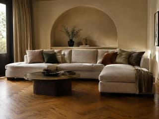 Amberley Designer Sofa in As shown – shown in a room setting