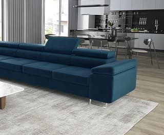 Yarrow Rodeo MAXI Corner Sofa Bed with Storage M77 – close-up detail