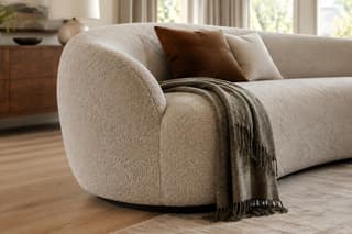 Grasmere Four Seater Sofa in As shown – close-up detail