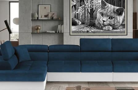 Orrino Long Corner Sofa Bed with Storage K09/S17 – photo 4