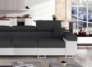 Hollingwood Long Corner Sofa Bed with Storage S05/S17 – close-up detail
