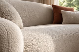 Westbury Four Seater Sofa in As shown – close-up detail