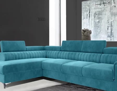 Fairhaven Long Corner Sofa bed with Storage K13 – photo 4