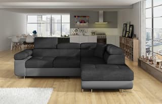 Orrino Mini Corner Sofa Bed with Storage i96/S29 – right-hand corner layout