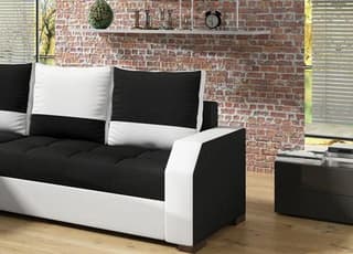 Redwyn Corner Sofa Bed With Storage S14/S11 – close-up detail