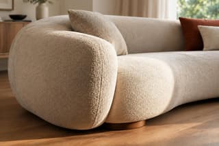 Westbury Four Seater Sofa in As shown – close-up detail