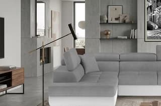 Orrino Long Corner Sofa Bed with Storage M84/S17 – close-up detail