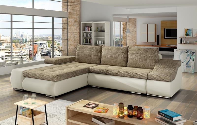 Jessamine Corner Sofa Bed with Storage B03/S33